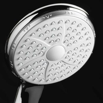 Preview: Set doccia con doccetta, flessibile e supporto a parete