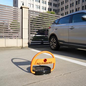 Preview: Arceau de parking automatique solaire - Protection place privée professionnelle télécommande alarme - Métal robuste résistant eau - 380x460x80mm Preview: Arceau de parking automatique solaire - Protection place privée professionnelle télécommande alarme - Métal robuste résistant eau - 380x460x80mm