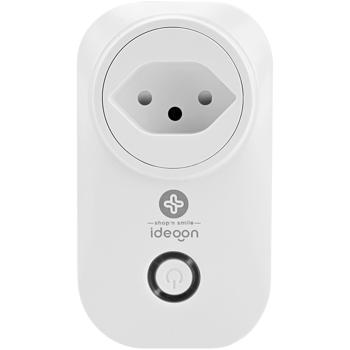 Preview: Smart WiFi socket outlet with power measurement: WiFi wireless switch (white) for app-controlled energy saving & convenient device control