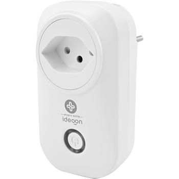 Preview: Smart WiFi socket outlet with power measurement: WiFi wireless switch (white) for app-controlled energy saving & convenient device control