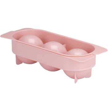 Preview: 2er-Set Eiswürfelform für 3 Eiskugeln Ø 5,5cm: Für langanhaltende Kühlung, Bar-Qualität & perfekte Cocktails!