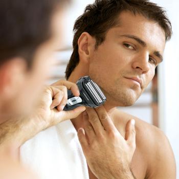 Preview: Elektrischer Akku-Rasierer für Herren - Zweifach-Scherkopf & Ultradünne Präzisionsklinge – Glatte Rasur mit höchster Gründlichkeit