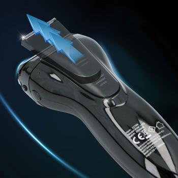 Preview: Elektrischer Akku-Rasierer für Herren - Zweifach-Scherkopf & Ultradünne Präzisionsklinge – Glatte Rasur mit höchster Gründlichkeit