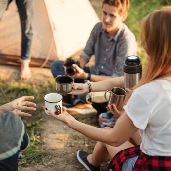 Preview: Set of 2 thermos bottles, stainless steel, 1000 ml