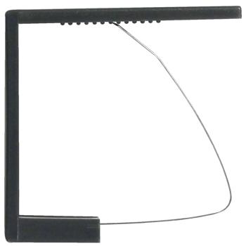 Preview: Tischtuchklammern 4er-Set - Sicherer Halt für Tischdecken bei Gartenpartys & Festen - Robust, rostbeständig, Anthrazit, 6x5.3 cm