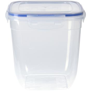 Preview: Boîtes à Provisions Lot de 3 - Conservation Hygiénique Cuisine/Garde-Manger - Transparentes - 1100-1950-3250ml - Protection Mites/Poussière