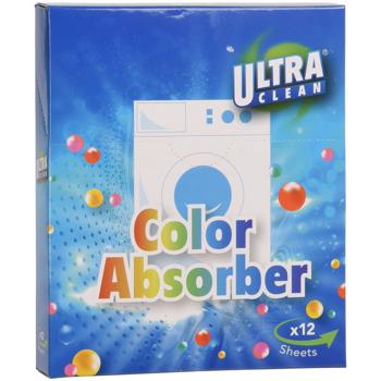 Preview: Farbfangtücher 12er-Pack - Verfärbungsschutz & Fleckenentfernung für Kleidung & Bettwäsche in der Waschmaschine - Vielseitige Wäschetücher 245x115mm