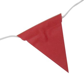 Preview: Ghirlanda di bandiere con luci LED, colorata, 10 bandiere, IPX4