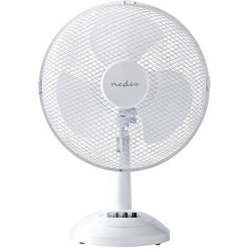 Preview: Ventilateur de table à 3 vitesses, blanc, 35 W