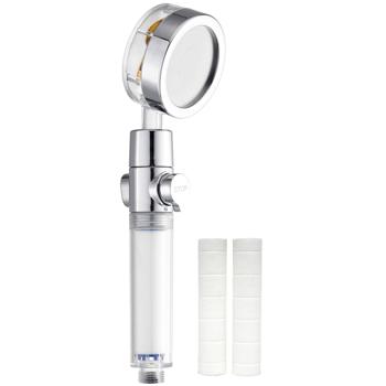 Preview: Pommeau de douche avec 3 filtres, 25,5 x Ø 8 cm