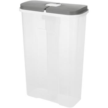 Preview: Lot de 2 boîtes à provisions XL - 2 compartiments séparés 3550ml avec couvercles individuels - Rangement hygiénique pour cuisine