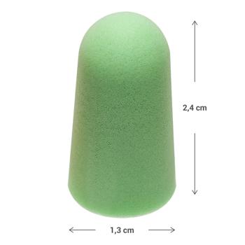 Preview: Bouchons d’oreille, 100 pièces, multicolores, SNR 33 dB, confort élevé, pour les environnements bruyants: travail, fêtes, événements et un meilleur sommeil