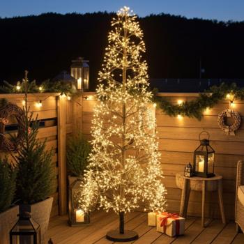 Christmas tree of lights, 1600 LEDs, 150 cm