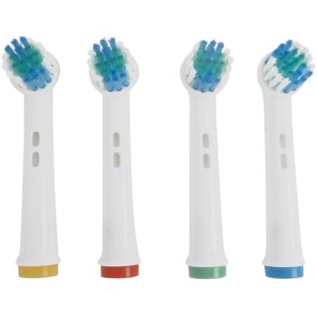 Preview: 4 x Ersatzbürsten passend für viele Oral-B®**-Elektrozahnbürsten***