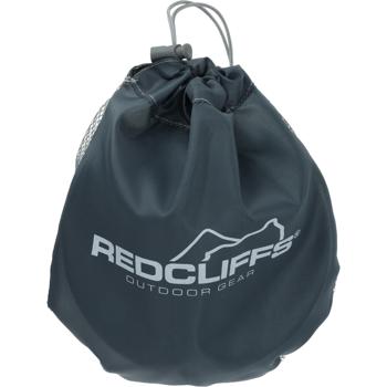 Preview: Portable 5-piece camping tableware set black with storage bag: Hygienic & practical for camping, hiking & festivals, robust & reusable