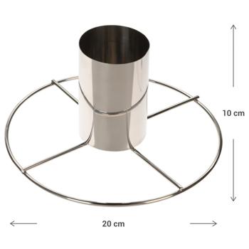 Preview: Chicken roaster, stainless steel for grill and oven