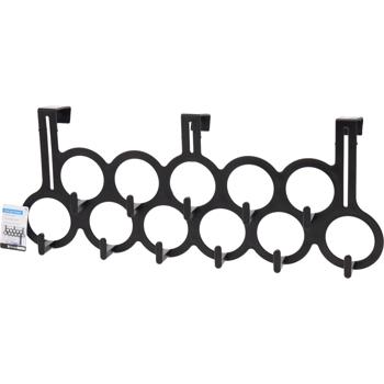 Preview: set of 4 coat hangers with door hooks for ties and scarves