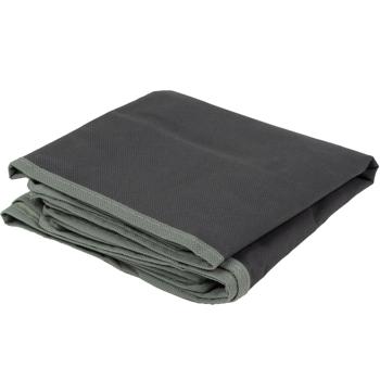 Preview: set of 4 underbed drawers with viewing window & handle, 50 x 38 x 20cm, gray