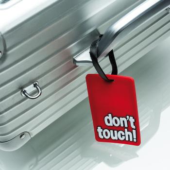 Preview: Etichetta per bagagli in plastica, etichetta per bagagli