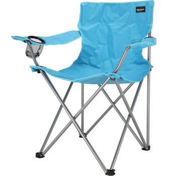 Preview: set of 2 camping chairs, foldable with cup holder