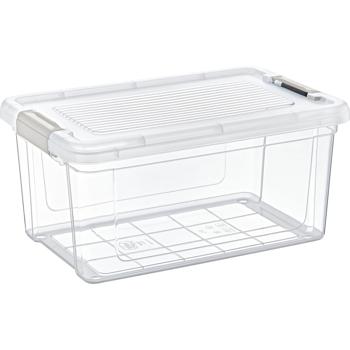 Preview: Storage box set, 3-piece, 9/16/30 liters, transparent