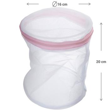 Preview: set of 2 laundry nets with zipper, Ø16 x 20 cm Preview: set of 2 laundry nets with zipper, Ø16 x 20 cm