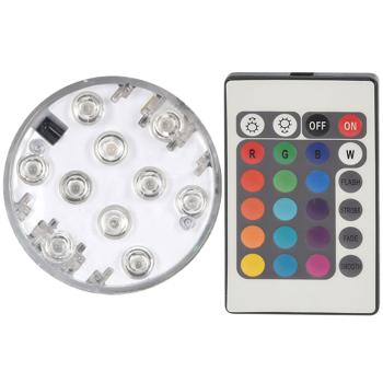 Preview: set di 2 lampade da piscina a LED con cambio di colore, funzionamento a batteria