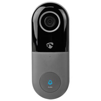 WUUK Campanello Video 2K HD Con Base Da 32GB – Rilevamento Umano, Audio Bidirezionale, IP65 E Nessun Canone