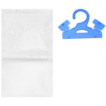 Preview: Absorbeurs d‘humidité pour penderie - Lot de 9 déshumidificateurs à suspendre - 450 ml chacun - Efficacité 60 jours - Contre moisissure et mauvaises odeurs