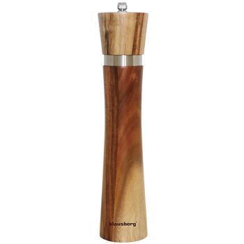 Preview: Salt and pepper mill with ceramic grinder, made of acacia wood