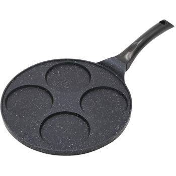 Preview: High-quality pancake pan, Ø 26.5 cm, non-stick marble, dishwasher-safe, for all hob types - Enjoy perfect pancakes