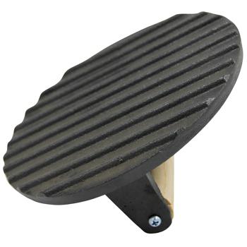 Preview: Cast iron meat press, for BBQ, burgers, steaks, Ø 17.8cm