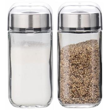 Preview: Set di contenitori per spezie e aceto/olio, 5 pezzi.