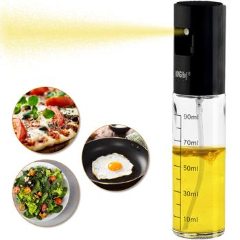Preview: Precise oil sprayer, vinegar & oil, 100ml, for kitchen & BBQ - Fine atomization, even application, stainless steel and glass 