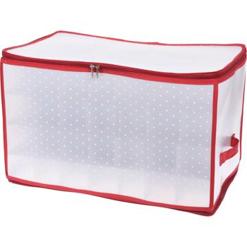 Preview: Aufbewahrungsbox für Weihnachtskugeln - 112 Fächer & 2 Griffe - Schutz vor Staub, Feuchtigkeit & Beschädigung - 52,5x30x30 cm