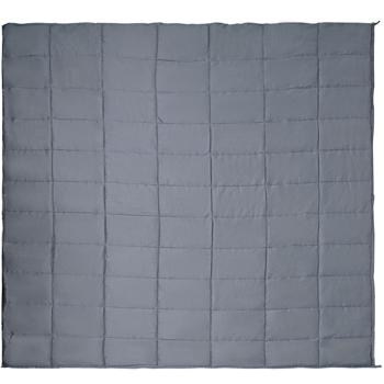 Preview: lot de 2 couvertures confort 150 x 200cm, 7kg - coton premium & billes de verre pour une relaxation profonde, un meilleur sommeil & une réduction du stress