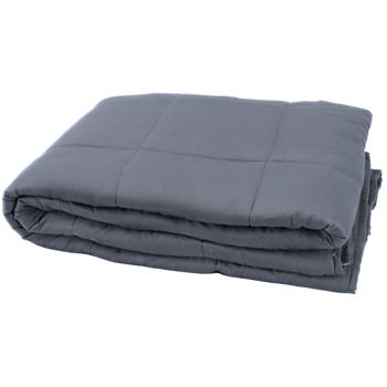 Preview: Couverture lestée confortable 7 kg – relaxation profonde, sommeil réparateur, réduction stress-anxiété – 150x200cm - coton premium respirant