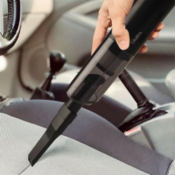 Preview: Modern professional cordless handheld vacuum cleaner with HEPA filter, bagless, powerful 6000 Pa, 120 W, USB for home, office, car