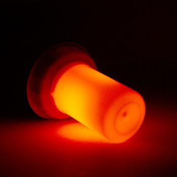 Preview: LED-Flammenleuchte als sicherer Kerzenersatz – Warm-weisses Licht, Ø 7,5x9,5cm – Ideal für Adventsstimmung, Laternen & Windlichter – Batteriebetrieben