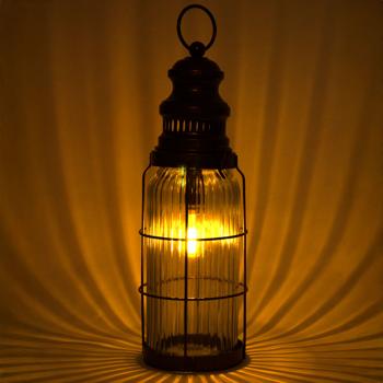 Preview: 2er-Set Stilvolle LED-Laterne im Vintage-Look, bronze-braun, H38cm – Batteriebetrieben, für nostalgische Beleuchtung im Industrial-Design Preview: 2er-Set Stilvolle LED-Laterne im Vintage-Look, bronze-braun, H38cm – Batteriebetrieben, für nostalgische Beleuchtung im Industrial-Design