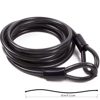 Preview: Steel cable, weatherproof, 5m x Ø 1.2cm