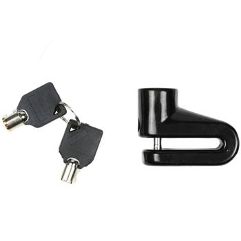 Preview: Bremsscheibenschloss inkl. Halterung - Diebstahlsicherung für Motorrad, Fahrrad, E-Bike, Mofa - gehärteter Stahl, wetterfest, 5.5mm Sicherungsstift