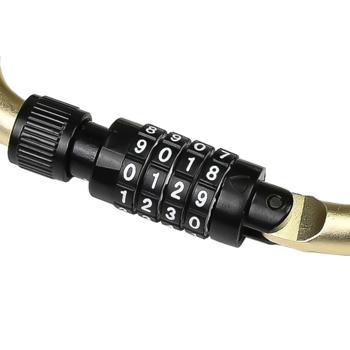 Antivol casque à code Mousqueton + Câble antivol: Sécurité