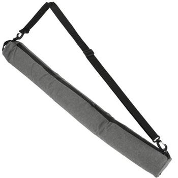 Preview: Getränke-Dosen Kühltasche zum Umhängen (82x8 cm, Grau): Isolierte Kühltasche für Dosen, ideal für unterwegs, mit bequemem Tragegurt