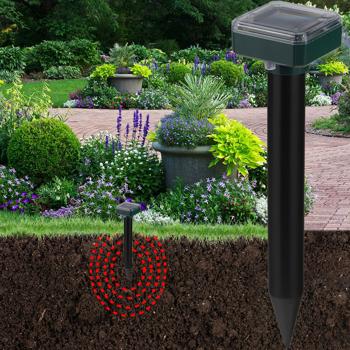 Solar vole deterrent, 16 pieces, H 25 cm