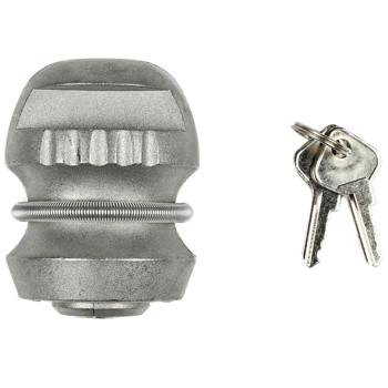 Preview: Antivol Robuste Tête d’Attelage - Sécurité Renforcée Contre le Vol Remorques & Caravanes - Installation Facile, Acier Ø 50x66mm