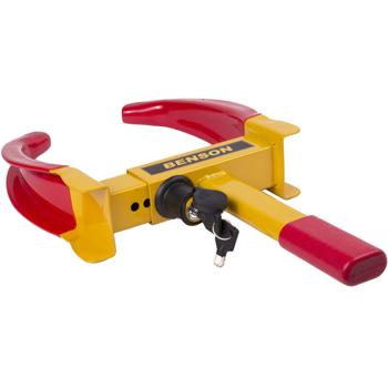 Preview: Robuste Auto-Radkralle für PKW, Wohnwagen, Anhänger: Wegfahrsperre für Reifen bis 28cm – zuverlässiger Diebstahlschutz für alle Fahrzeuge