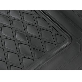 Preview: Tapis de Coffre Robuste - Antidérapant & Résistant Eau/Saleté - 120x80 cm Découpable - Protection Idéale Voiture/Voyages