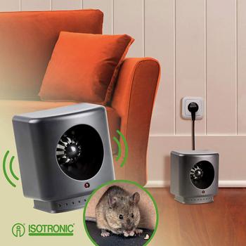 Preview: Repellente a ultrasuoni per topi e ratti 230V - protezione efficace fino a 50 m² - privo di sostanze chimiche, ecologico e silenzioso - ideale per casa, garage e cantina