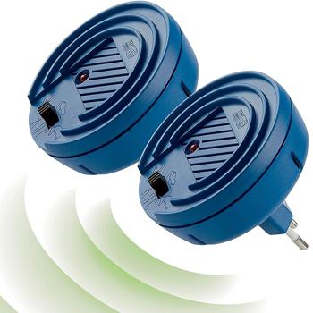 Preview: Repellente per animali a ultrasuoni, funzionamento a spina, con 3 frequenze personalizzabili. Efficace contro topi, martore e insetti. Sicuro e rispettoso degli animali